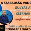 A szabadság vándorai - Gulyás Attila és Csernák Tibor zenés estje - Jegyek itt!